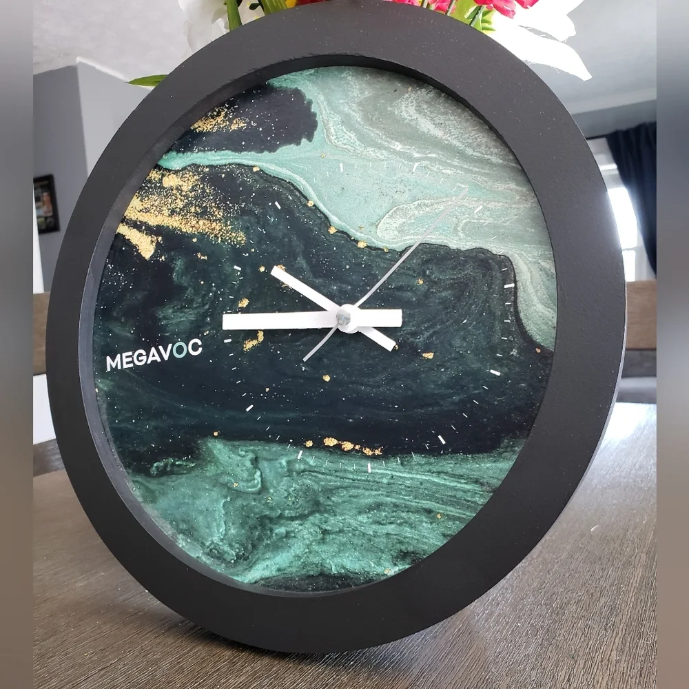 Unique Colorful Wall Clock 12